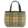 Secondhand Burberry Nova Check Tote canvas check pattern
