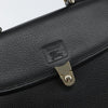 Secondhand Burberry Vintage Handbag Black Leather Bags