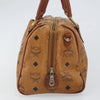 Secondhand MCM Visetos logogramme Handbag Canvas and