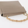 Gucci Vintage Bamboo Handle Bag Leather