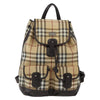 Secondhand Burberry Flap Backpack House Check