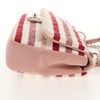 Secondhand Chanel Rope Flap Bag Quilted Striped Jersey