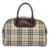 Burberry Nova Check Bowling Bag Canvas