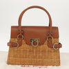 Salvatore Ferragamo Gancini mini handbag Wood
