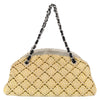 Secondhand Chanel Just Mademoiselle Bag Woven Stitch Patent