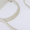 Secondhand Celine Gancini Handbag White Leather Bags