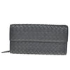 Bottega Veneta French Flap Wallet Intrecciato Nappa