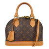 Louis Vuitton Alma Handbag Monogram Canvas