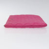 Chanel O Case Clutch Quilted Caviar
