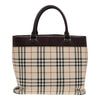 Secondhand Burberry Nova Check Tote canvas check pattern
