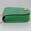 Secondhand Celine Shoulder Bag Green Leather Bags