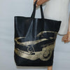 Celine Vertical Cabas Tote Printed Leather