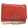 Secondhand Salvatore Ferragamo Ginny Crossbody Bag Patent