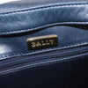 Secondhand Bally Vintage Handbag Navy Leather Bags