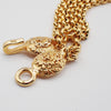 Chanel CC Flower Pendant Necklace Metal
