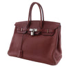 Hermes Birkin Handbag Red Crinoline Taurillon Clémence