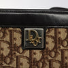 Christian Dior Vintage Trotter Shoulder Bag Canvas