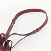 Secondhand Loewe Hammock Bag Burgundy Leather Bags
