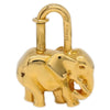 Hermes Elephant Cadena Lock Charm Metal