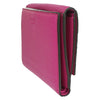 Secondhand Fendi Peekaboo Wallet Pink Leather Accessories