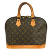Louis Vuitton Alma Handbag Monogram Canvas