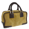 Secondhand Loewe Amazona Bag Beige Suede Bags