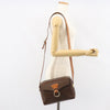 Secondhand Celine Vintage Macadam Shoulder Bag Canvas and