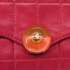 Chanel Chocolate Bar CC Clutch Quilted Leather