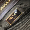 Secondhand Prada Logo Double Zip Crossbody Bag