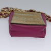 Secondhand Chanel Vintage Card Case with Charm Quilted