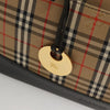 Secondhand Burberry Nova Check Handbag Nova Check Canvas and