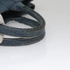 Secondhand Prada Canapa Tote Blue Denim Jeans Bags