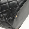 Secondhand Chanel Timeless CC Soft Tote Quilted Caviar