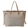 Secondhand Louis Vuitton Neverfull Tote Damier azur