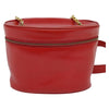 Secondhand Celine Vanity bag Red Leather Bags