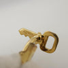Secondhand Louis Vuitton Padlock and Key Logo Cufflinks