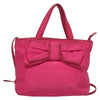 Secondhand Prada Logo Bow Convertible Tote Tessuto with