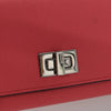 Secondhand Fendi Peekaboo Wallet Pink Leather Accessories