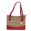 Burberry Nova Check Tote canvas check pattern