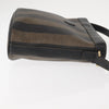 Fendi Pequin Shoulder Bag Canvas