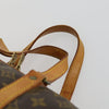 Louis Vuitton Sac Souple Handbag Monogram Canvas