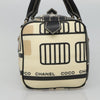 Chanel Le Train Boston Bag Printed Coated Canvas