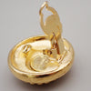Secondhand Chanel Vintage CC Logo Round Clip on Earrings Textured