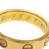 Cartier Love Wedding Band 1 Diamond Ring 18K Rose Gold with Diamond