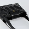 Secondhand Chanel Vintage CC Lock Flap Shoulder Bag Quilted Patent