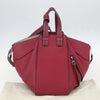 Secondhand Loewe Hammock Bag Burgundy Leather Bags