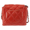 Chanel CC Triple Chain Full Flap Bag Quilted Lambskin
