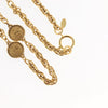 Chanel Vintage 31 Rue Cambon Medallion Pendant Necklace Metal