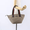 Secondhand Gucci Web Zip Tote GG