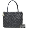 Chanel Medallion Tote Quilted Caviar